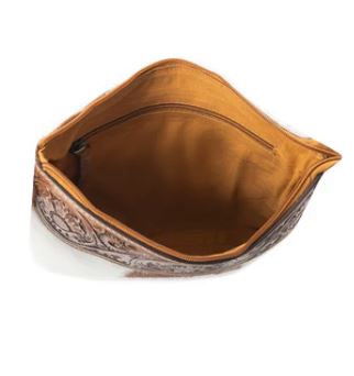 Western Meadows Brown Hair-on Cowhide Crossbody Bag Country in My Heart