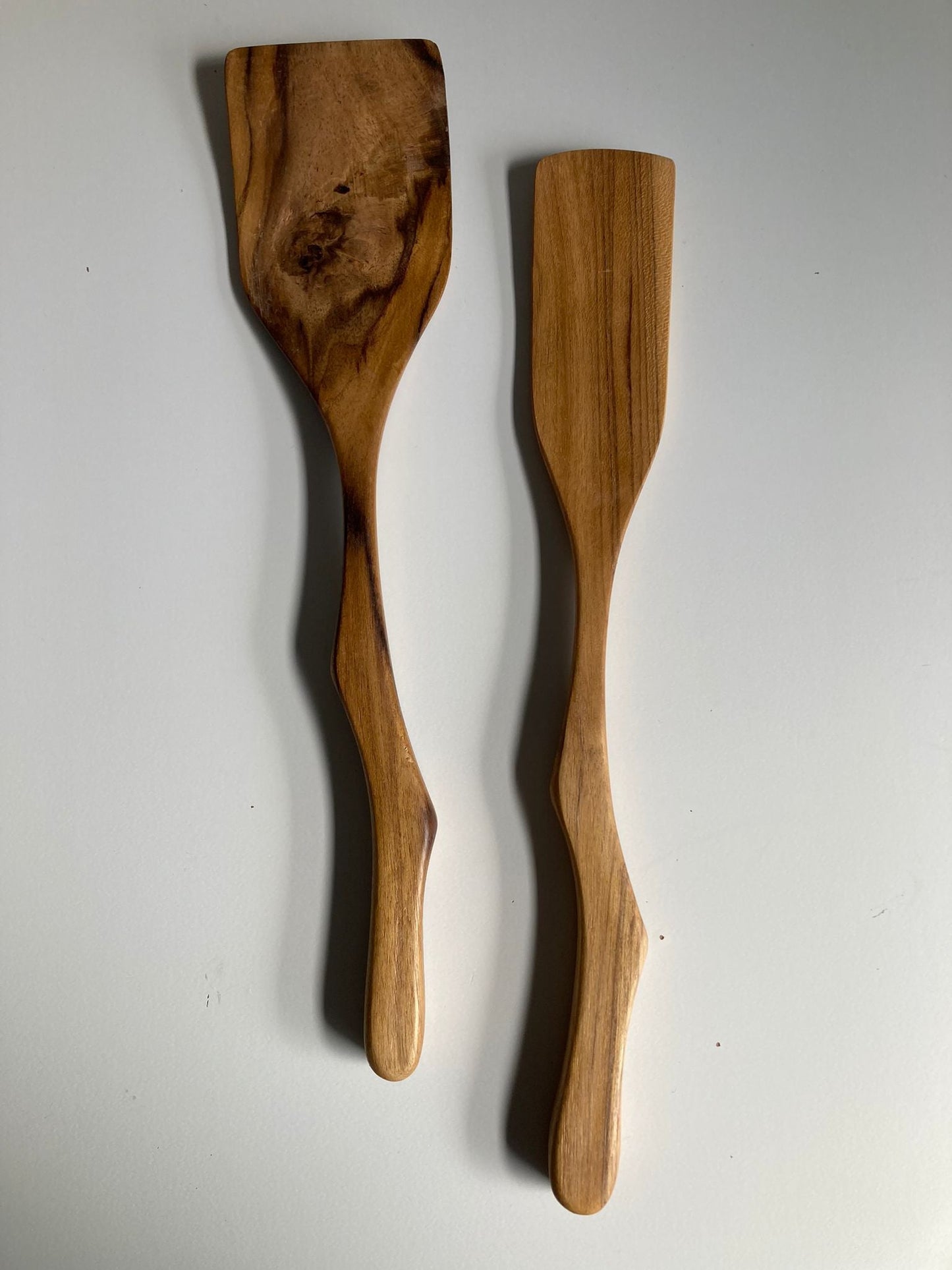 Teak Wavy Spatulas Village Thrive