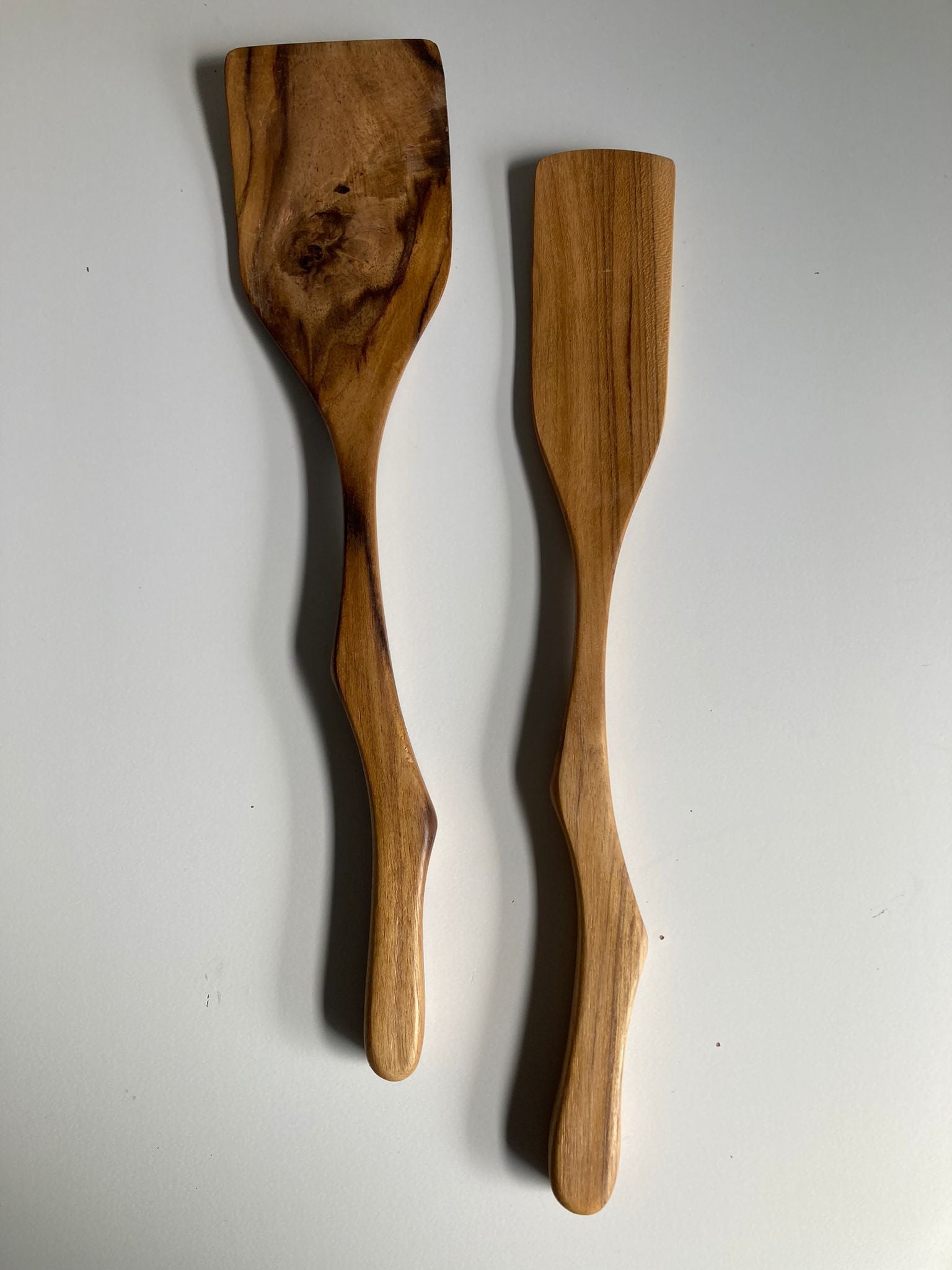 Teak Wavy Spatulas Village Thrive