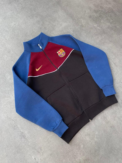 Unisex Zip Sweatshirt with Brushed Barcelona Style Withinblack