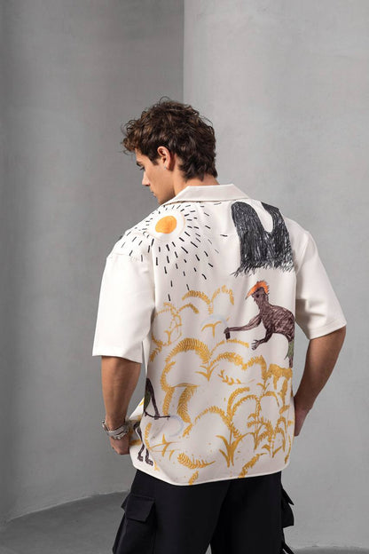 Whimsical Kids Drawing Unisex Shirt – Summer Top Withinblack