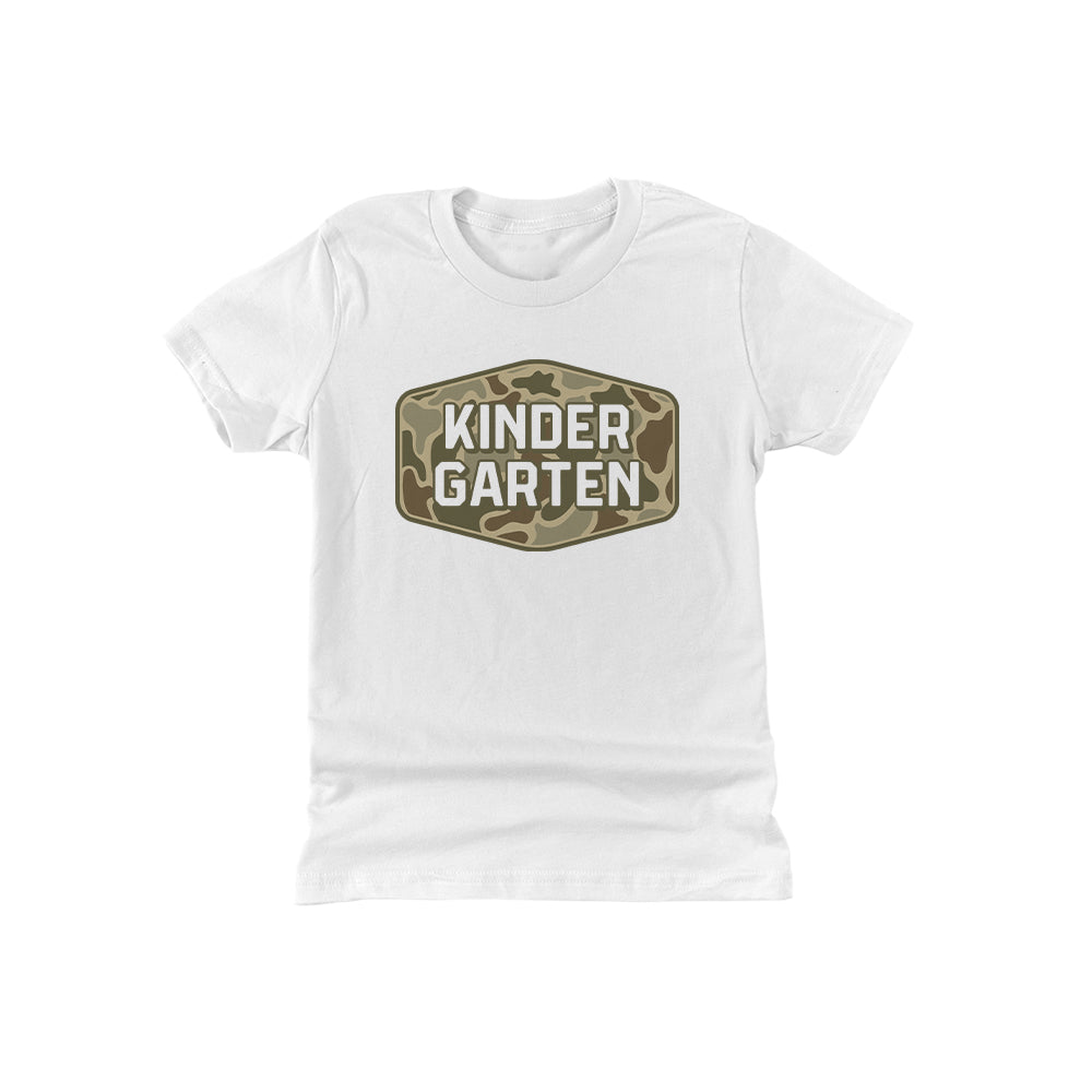 Kindergarten Camo (Kids) Shield Republic