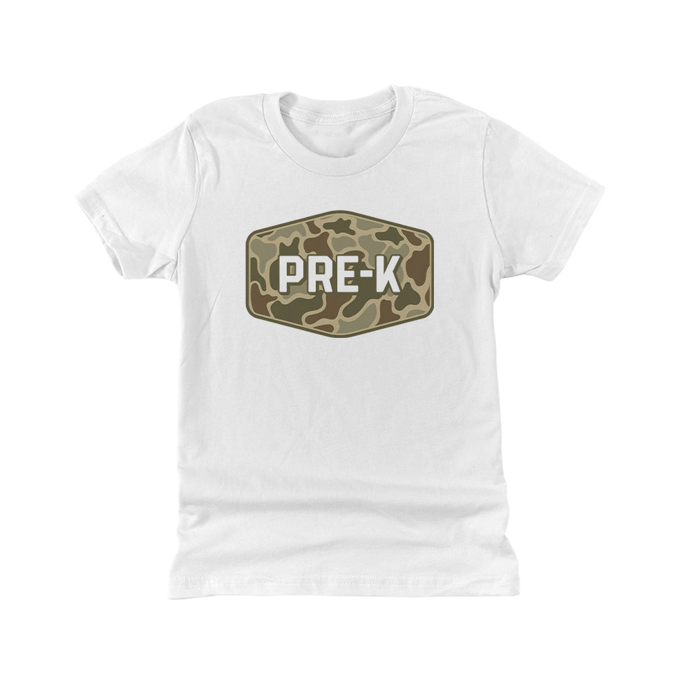 Pre K Duck Camo (Kids) Shield Republic