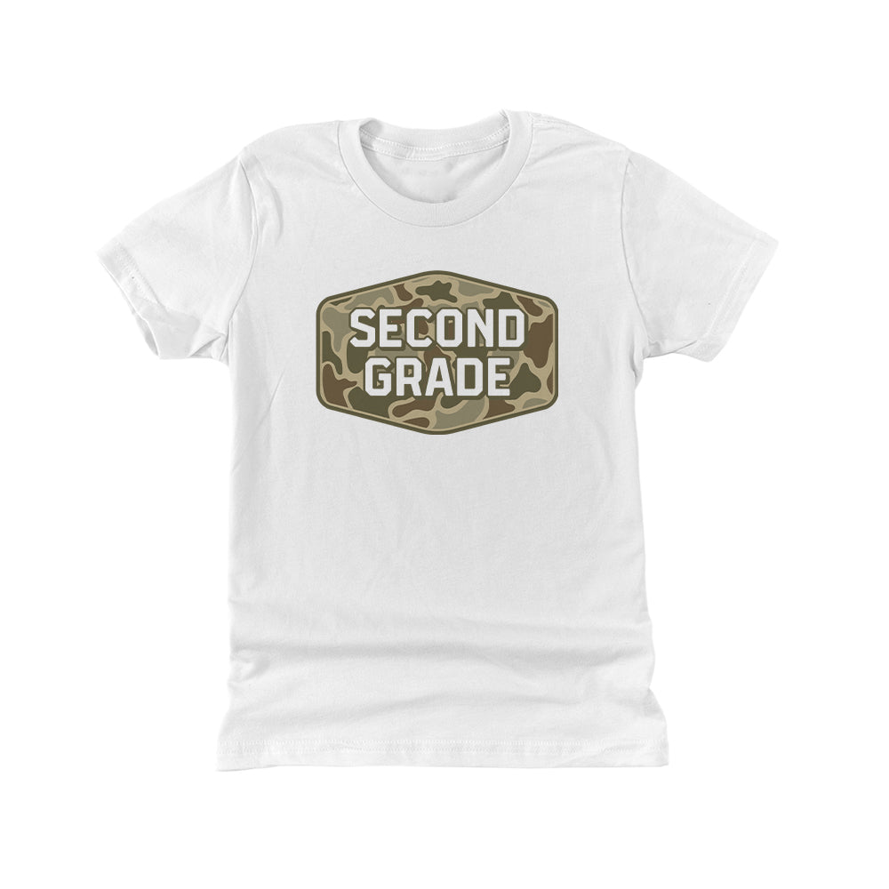 Second Grade Duck Camo (Kids) Shield Republic