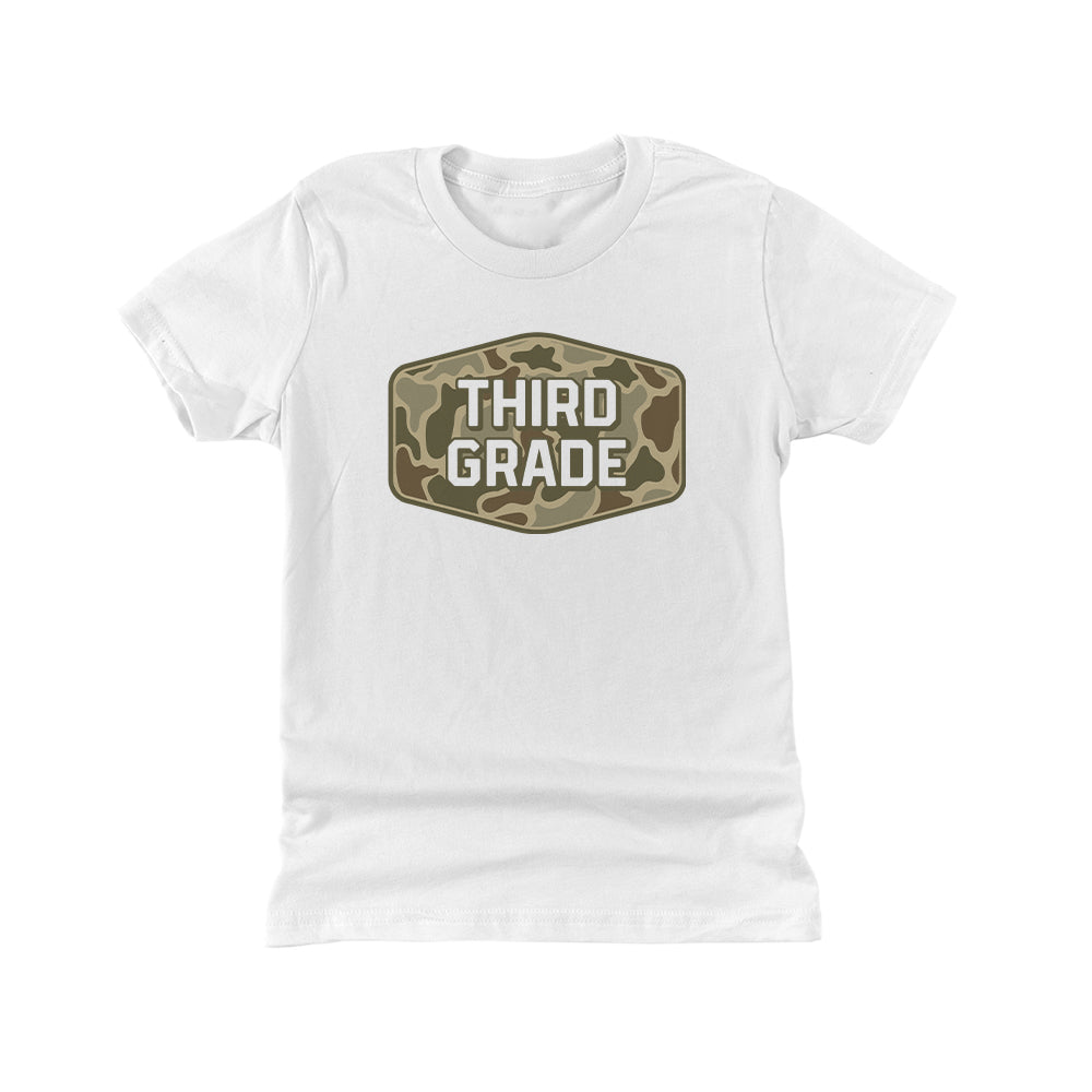 Third Grade Duck Camo (Kids) Shield Republic