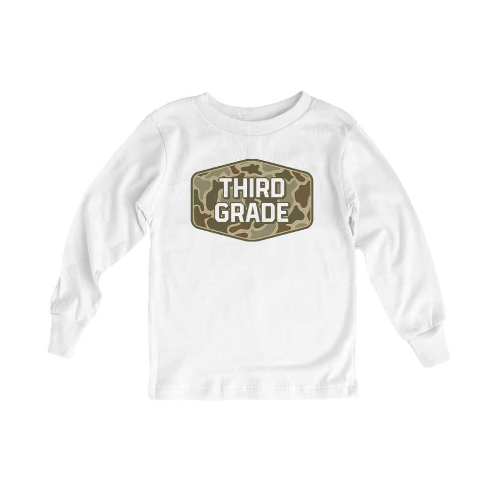 Third Grade Duck Camo (Kids) Shield Republic