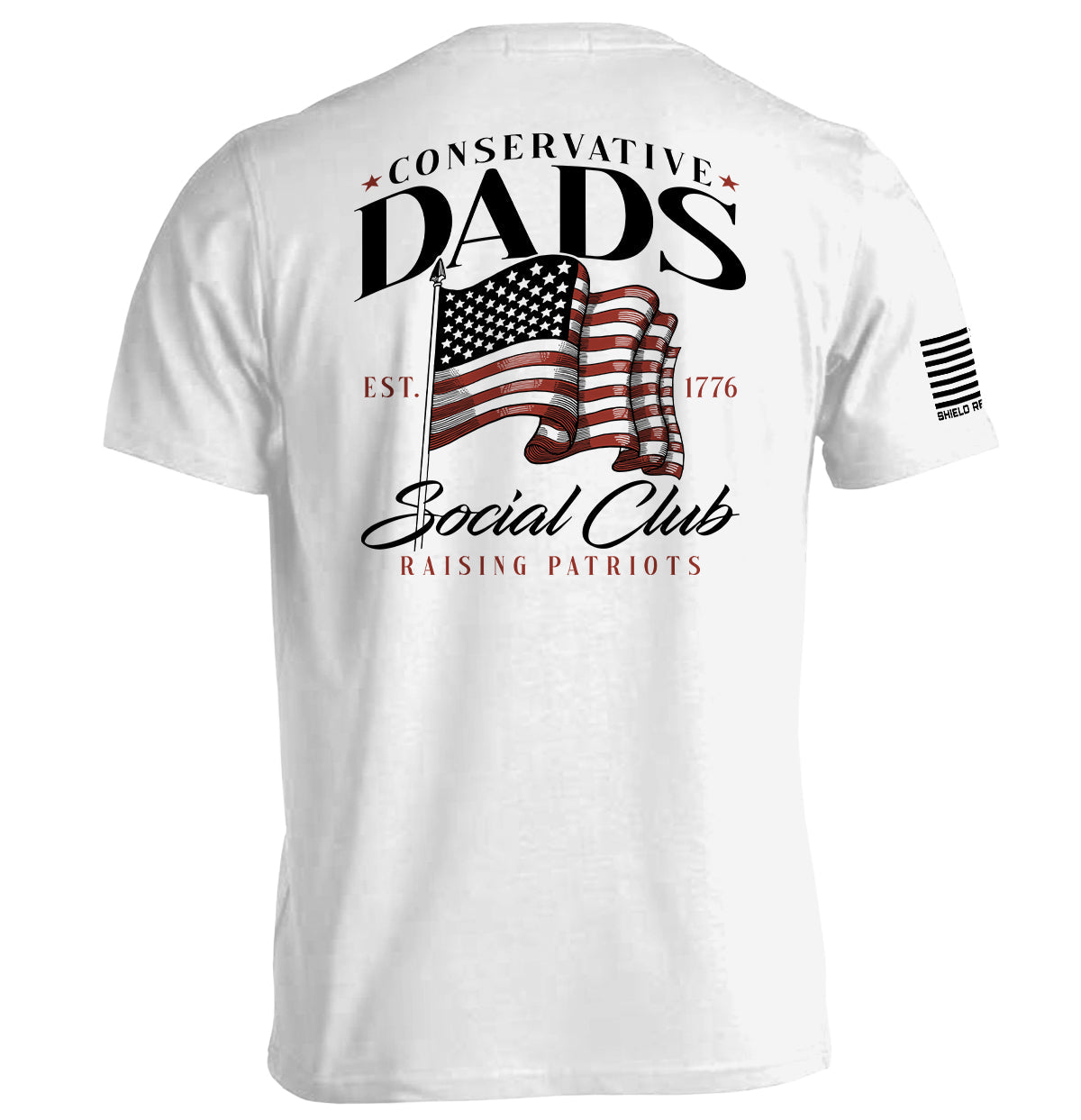 Conservative Dads Social Club Shield Republic