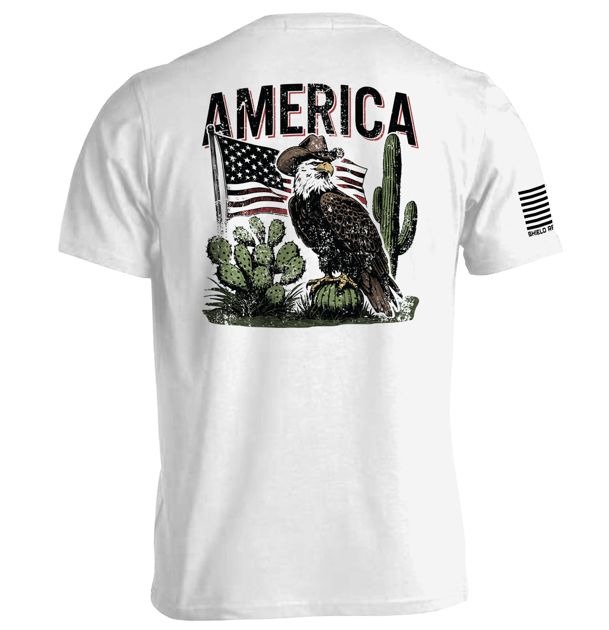 America Eagle Western Shield Republic