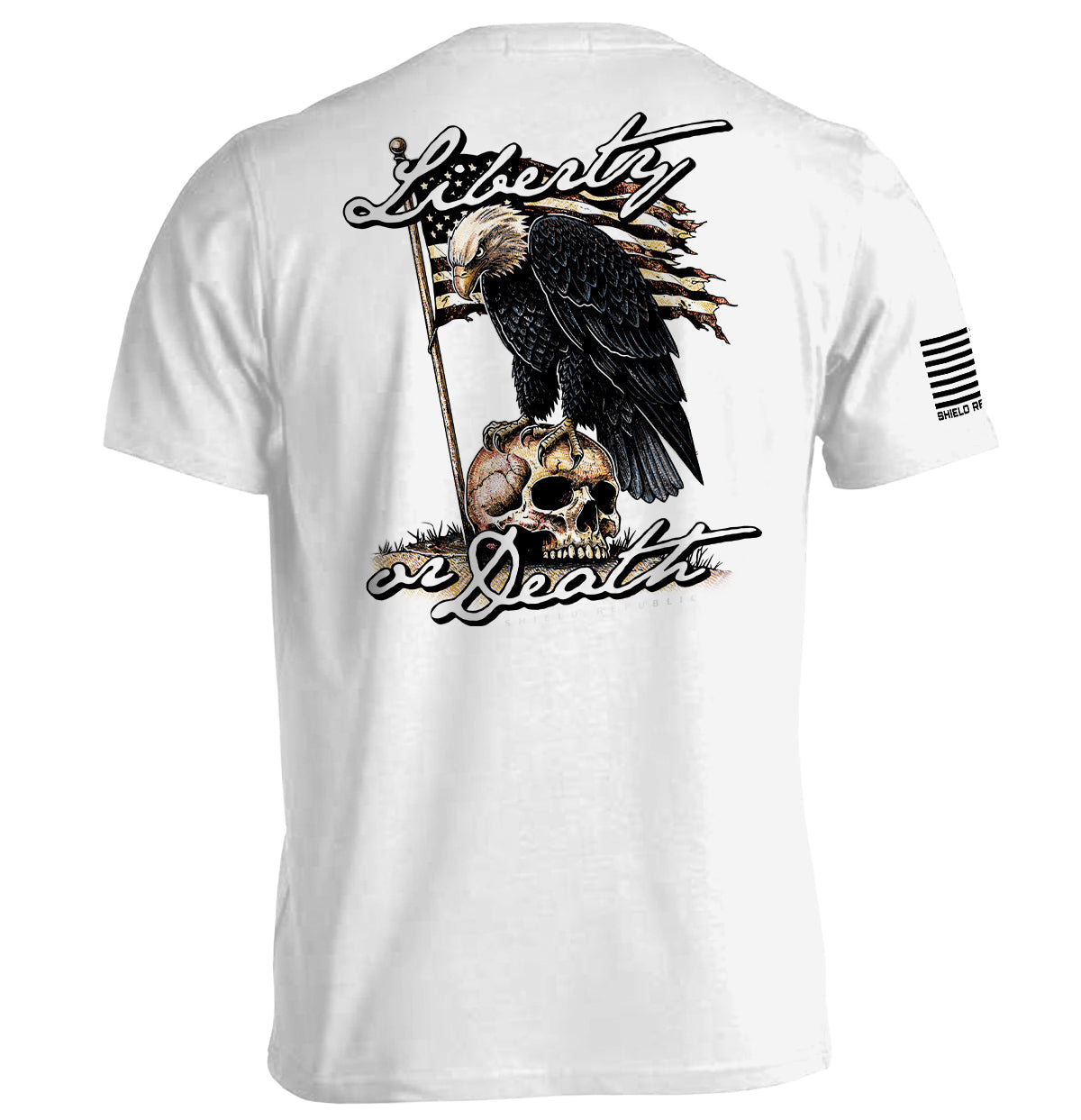 Liberty or Death Eagle Shield Republic