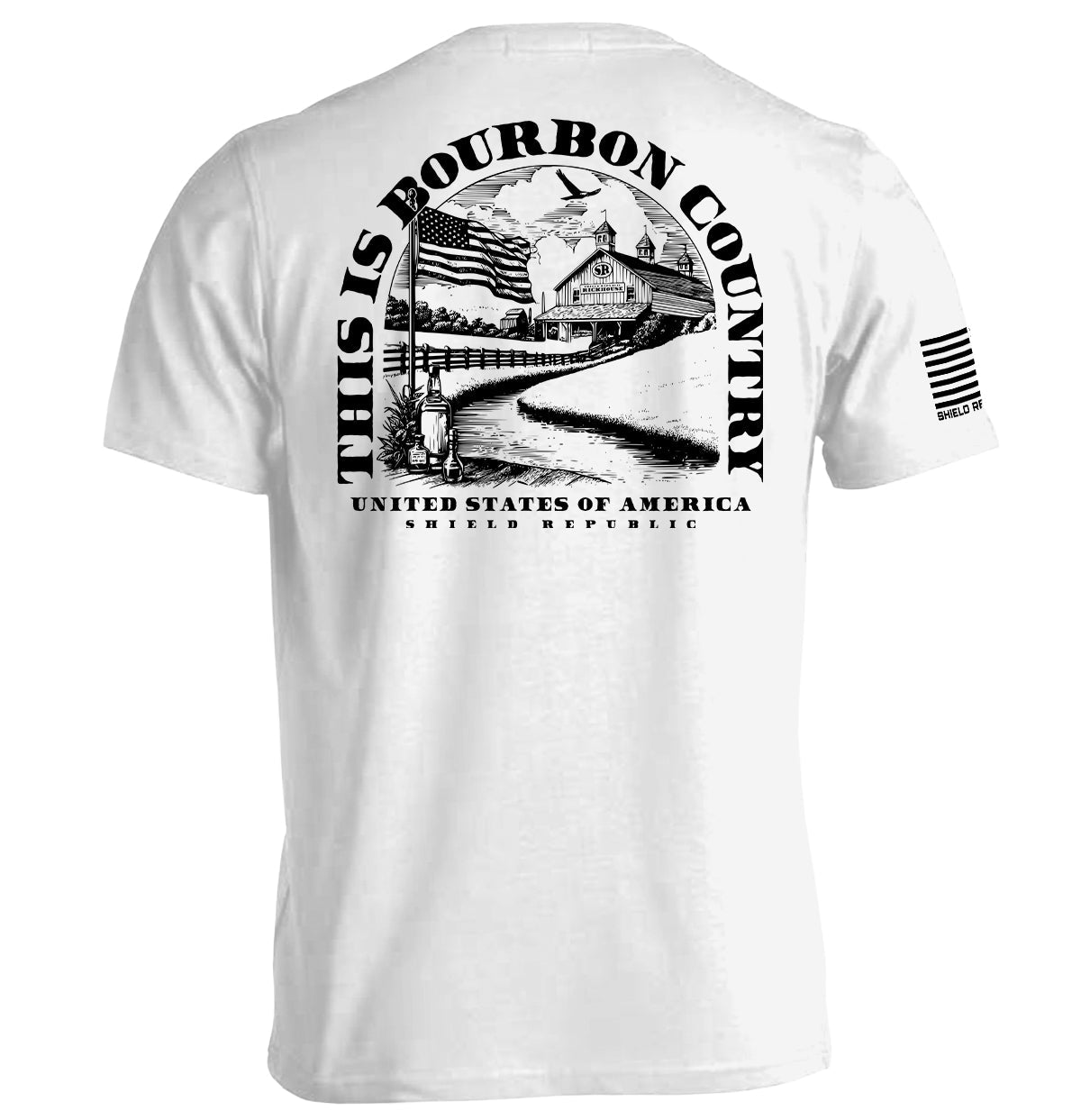This is Bourbon Country USA Shield Republic