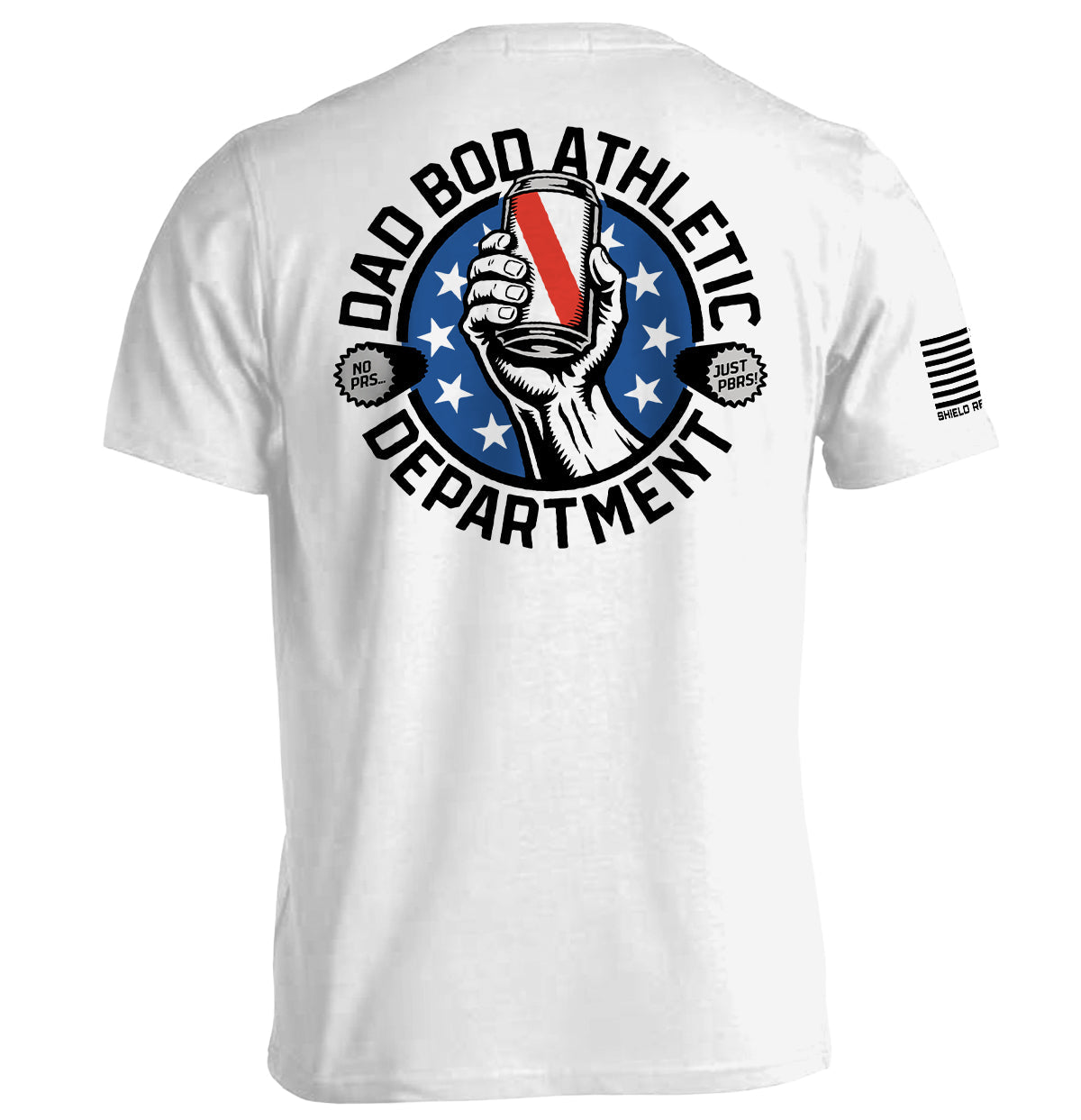 Dad Bod Athletic Department Shield Republic