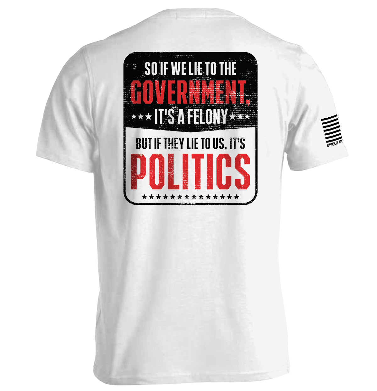 If We Lie To The Government Shield Republic