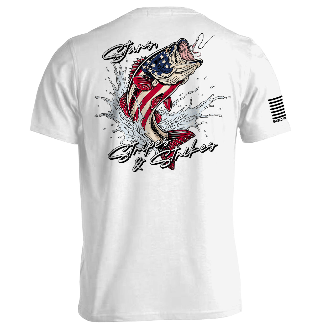 Stars Stripes and Strikes Shield Republic