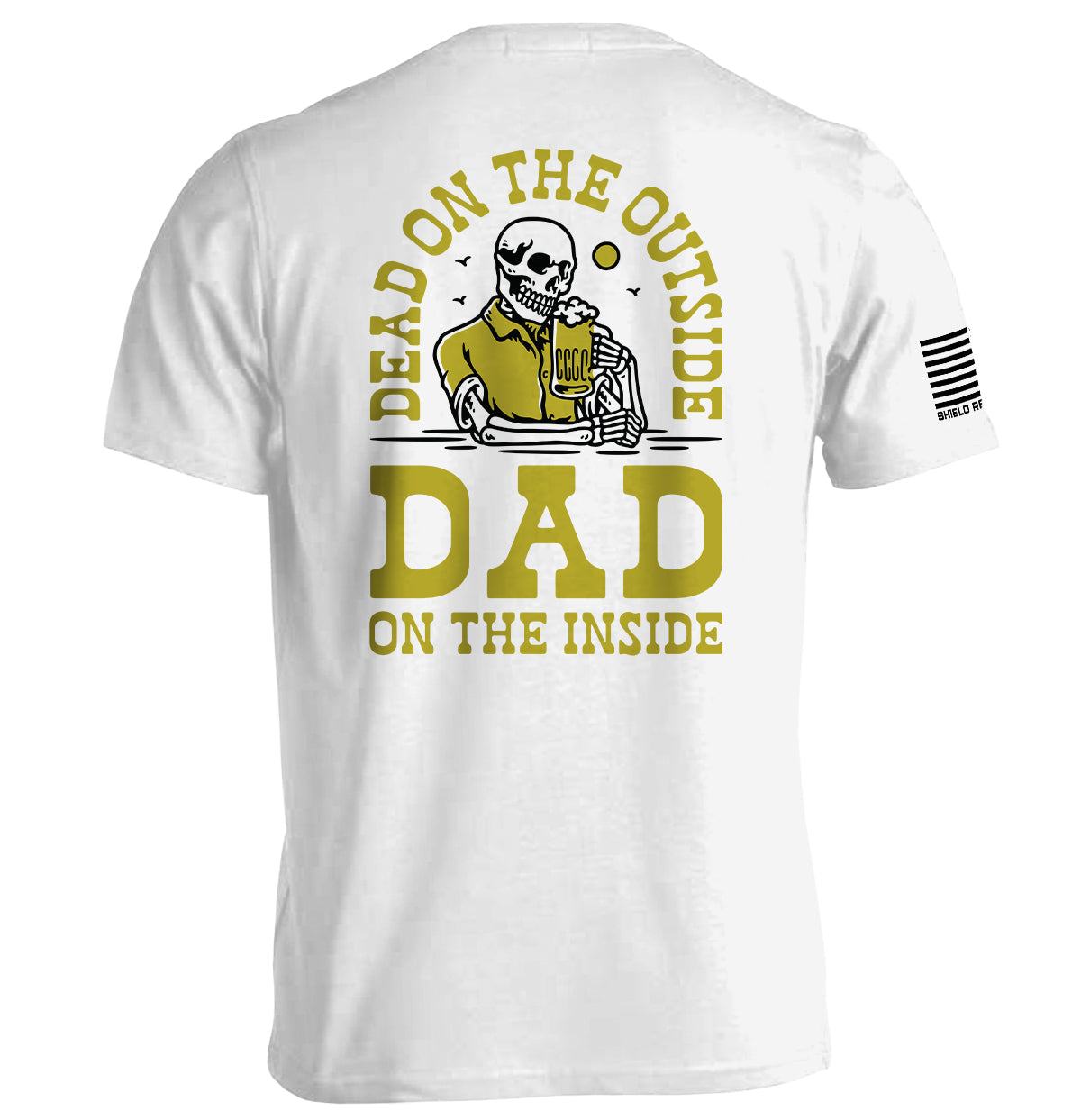 Dad On The Inside Shield Republic