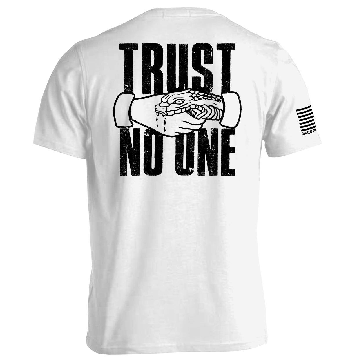 Trust No One (Black) Shield Republic