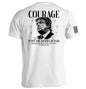 Courage Is Not The Absence of Fear Shield Republic
