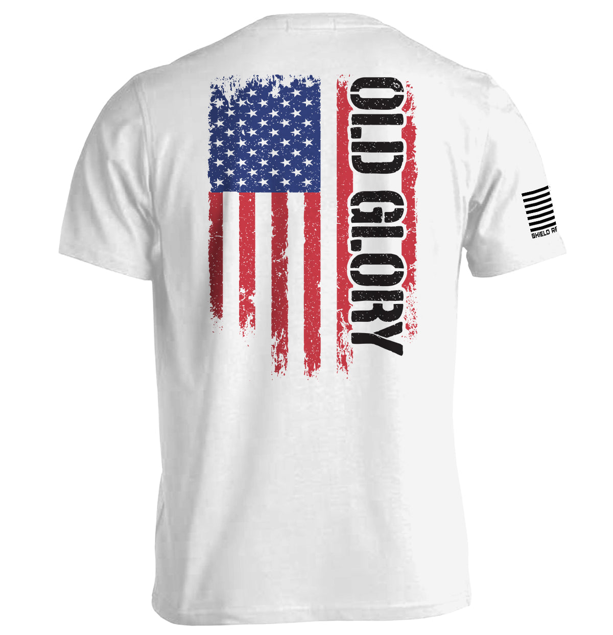 Old Glory Flag Shield Republic