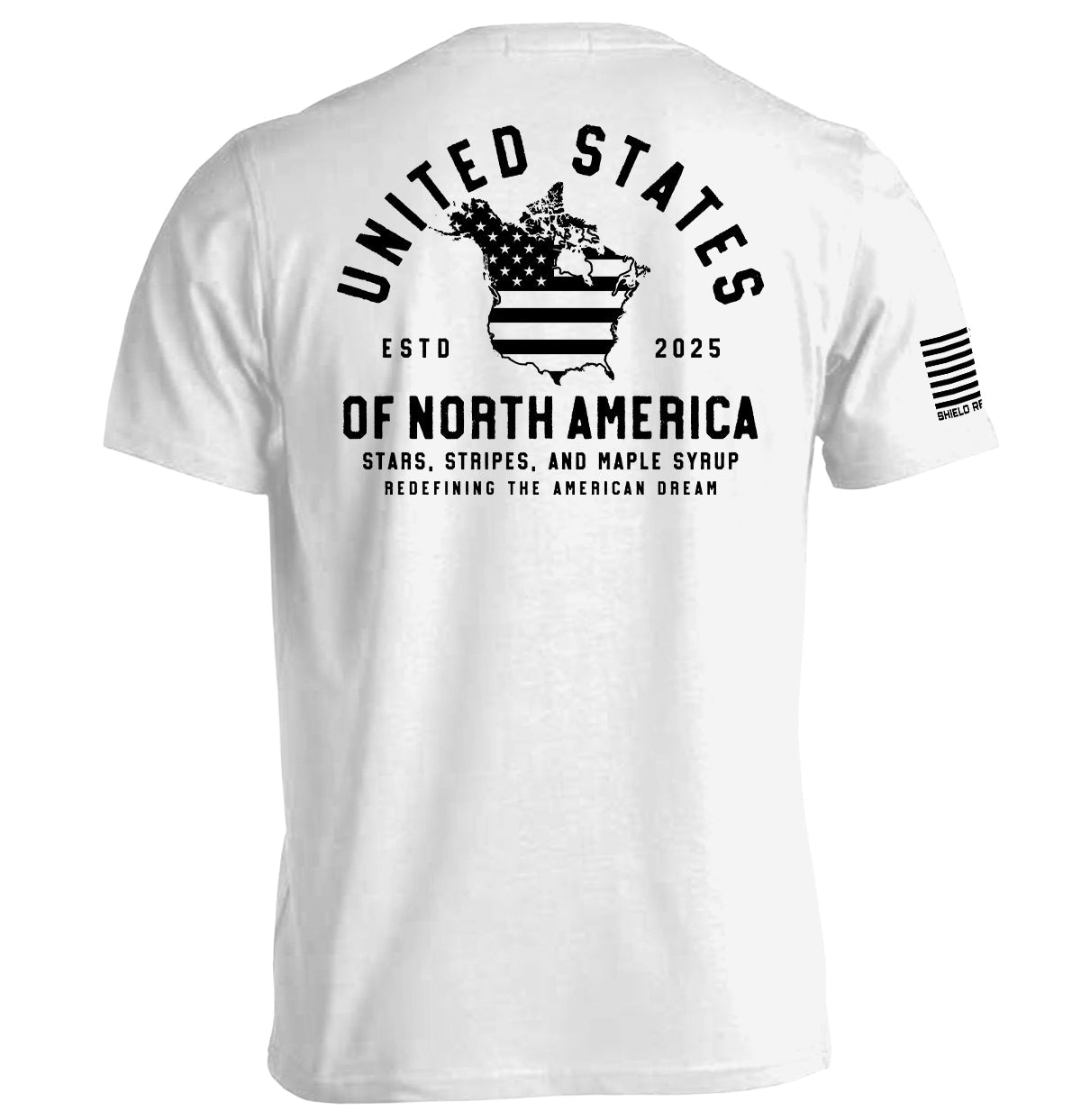 The United States of North America (Black) Shield Republic