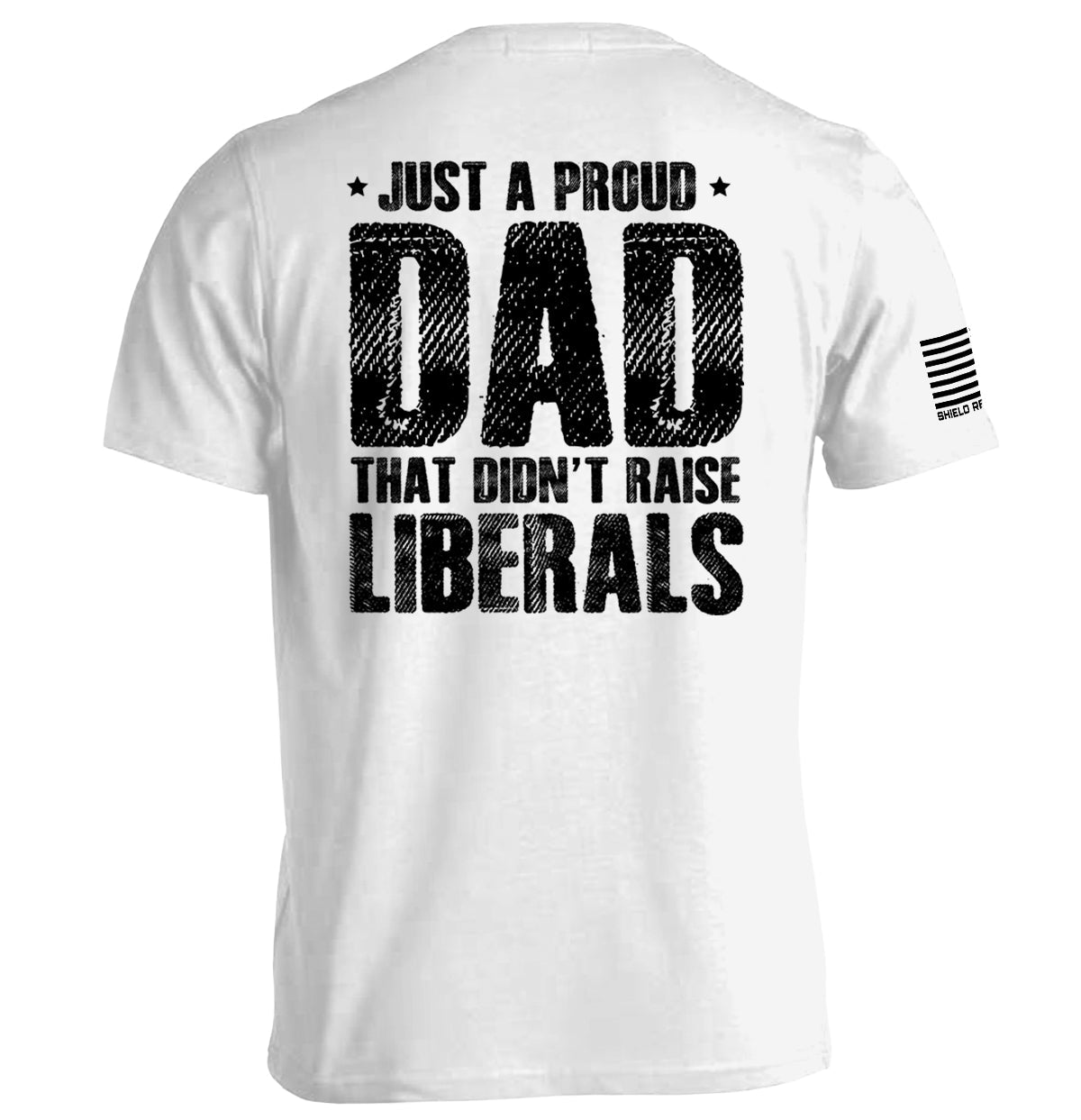 Just a Proud Dad Shield Republic