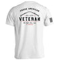 Proud American Veteran The Oath Never Ends Shield Republic