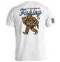 I'd Rather Be Fishing Bigfoot Shield Republic