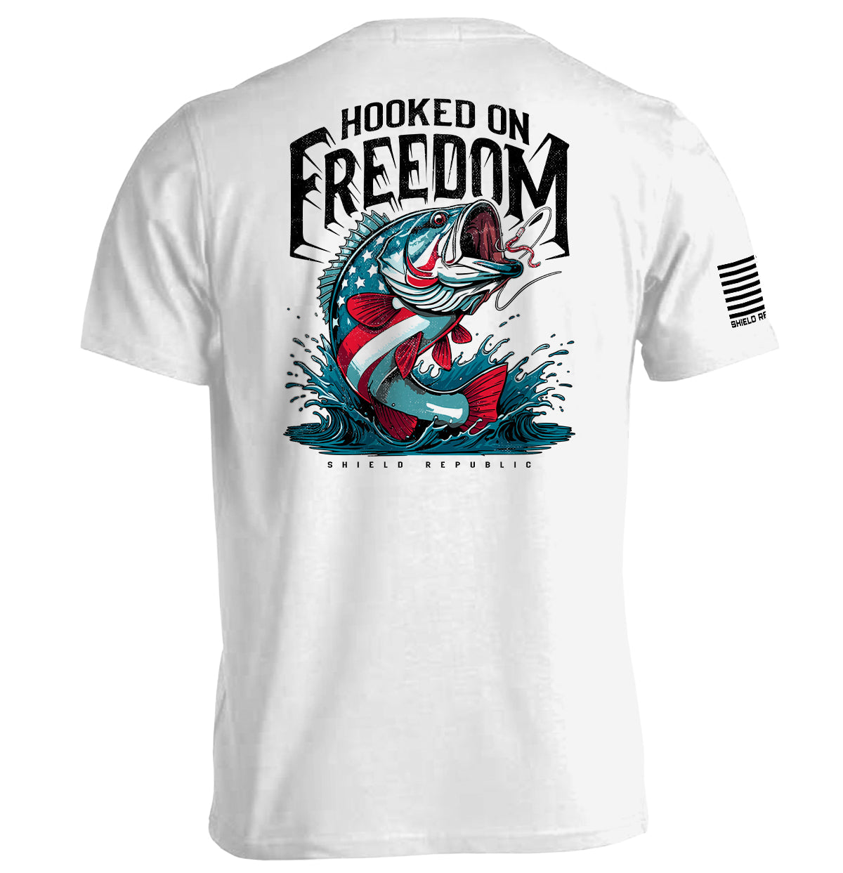 Hooked on Freedom Shield Republic