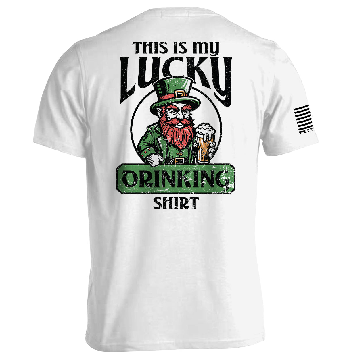 This Is My Lucky Drinking Shirt Shield Republic