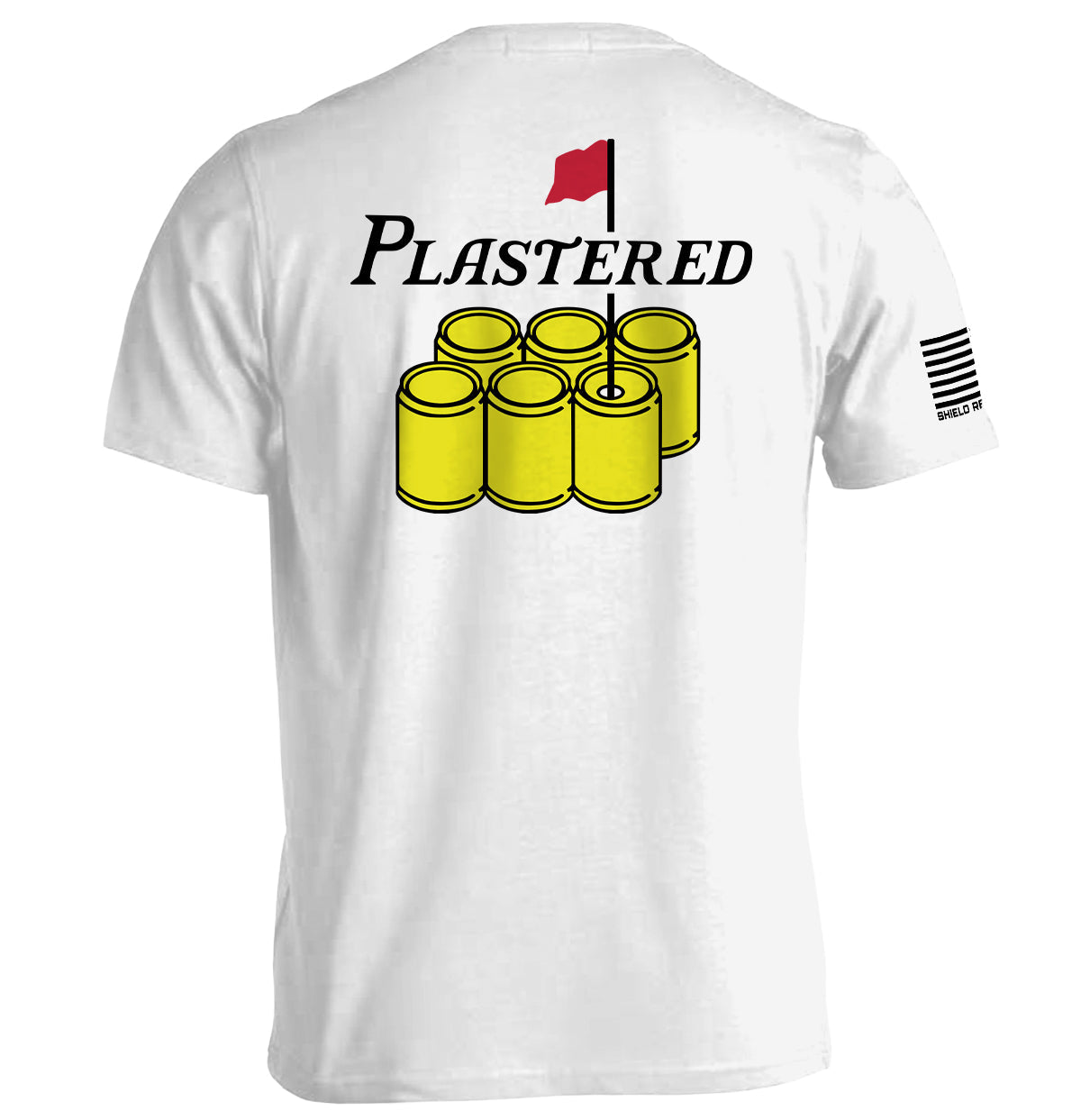 Plastered Logo (Back Print) Shield Republic