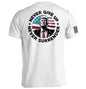Never Give Up Never Surrender Shield Republic