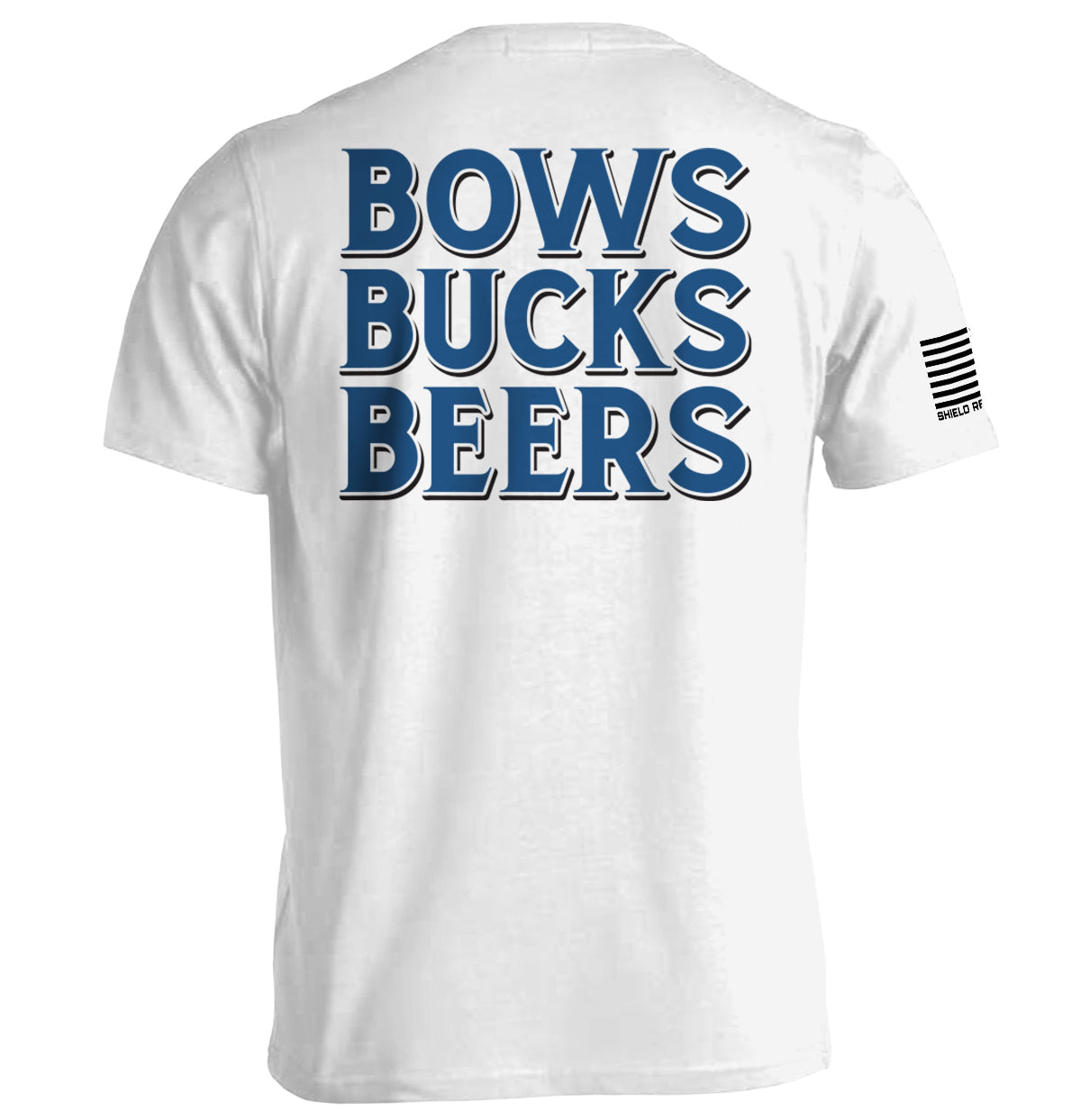 Bows Bucks Beers Shield Republic