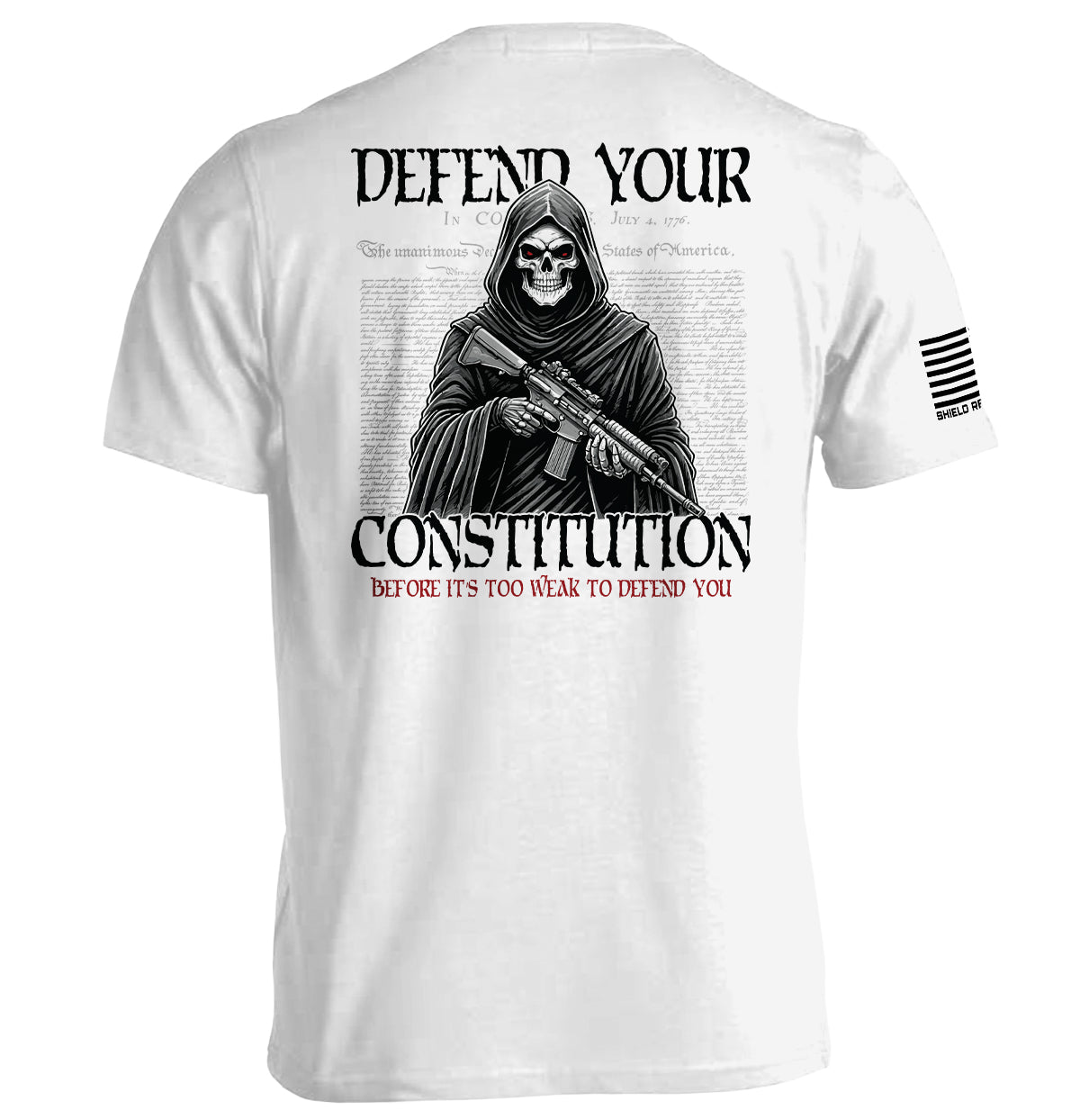 Defend Your Constitution Reaper Shield Republic