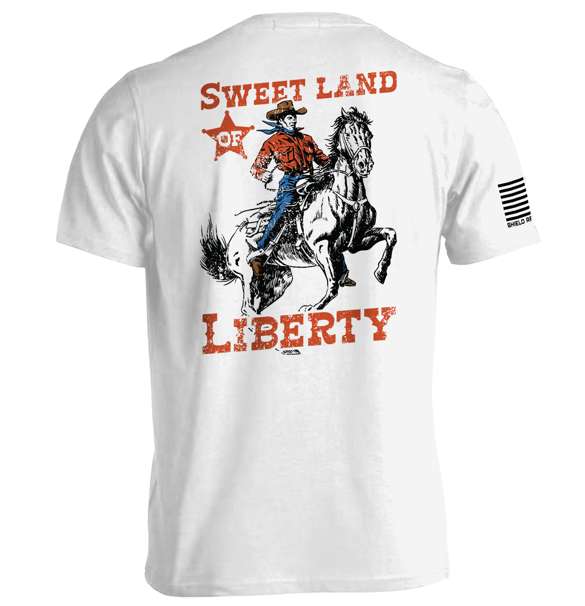 Sweet Land Of Liberty Shield Republic