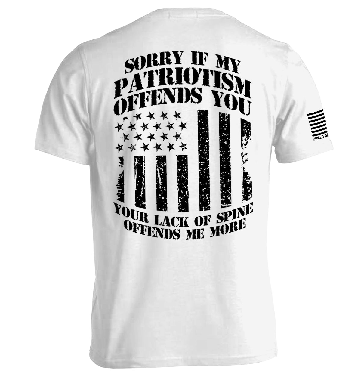 Sorry If My Patriotism Offends Shield Republic