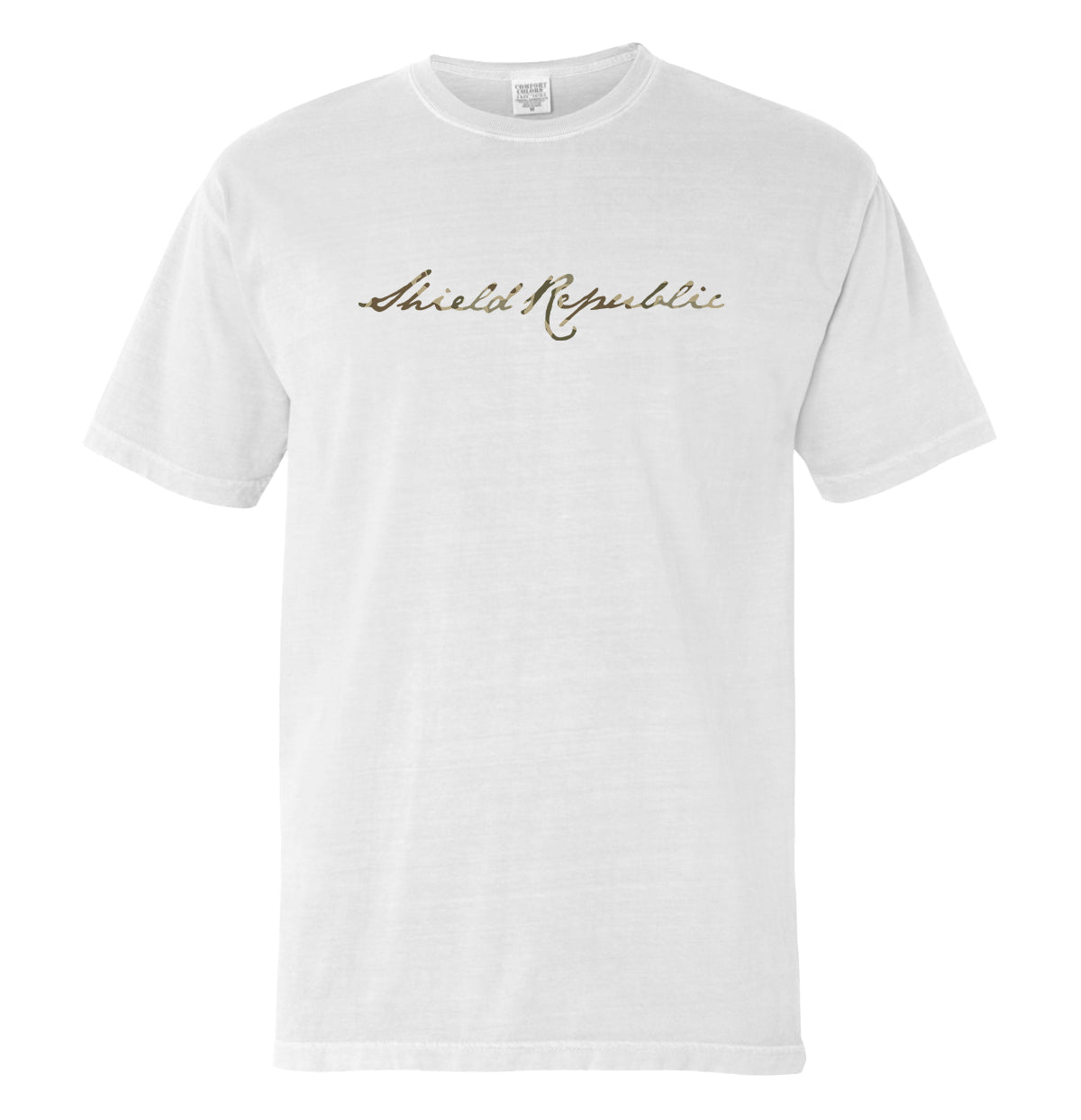 Shield Republic Duck Camo Script (Front) Shield Republic