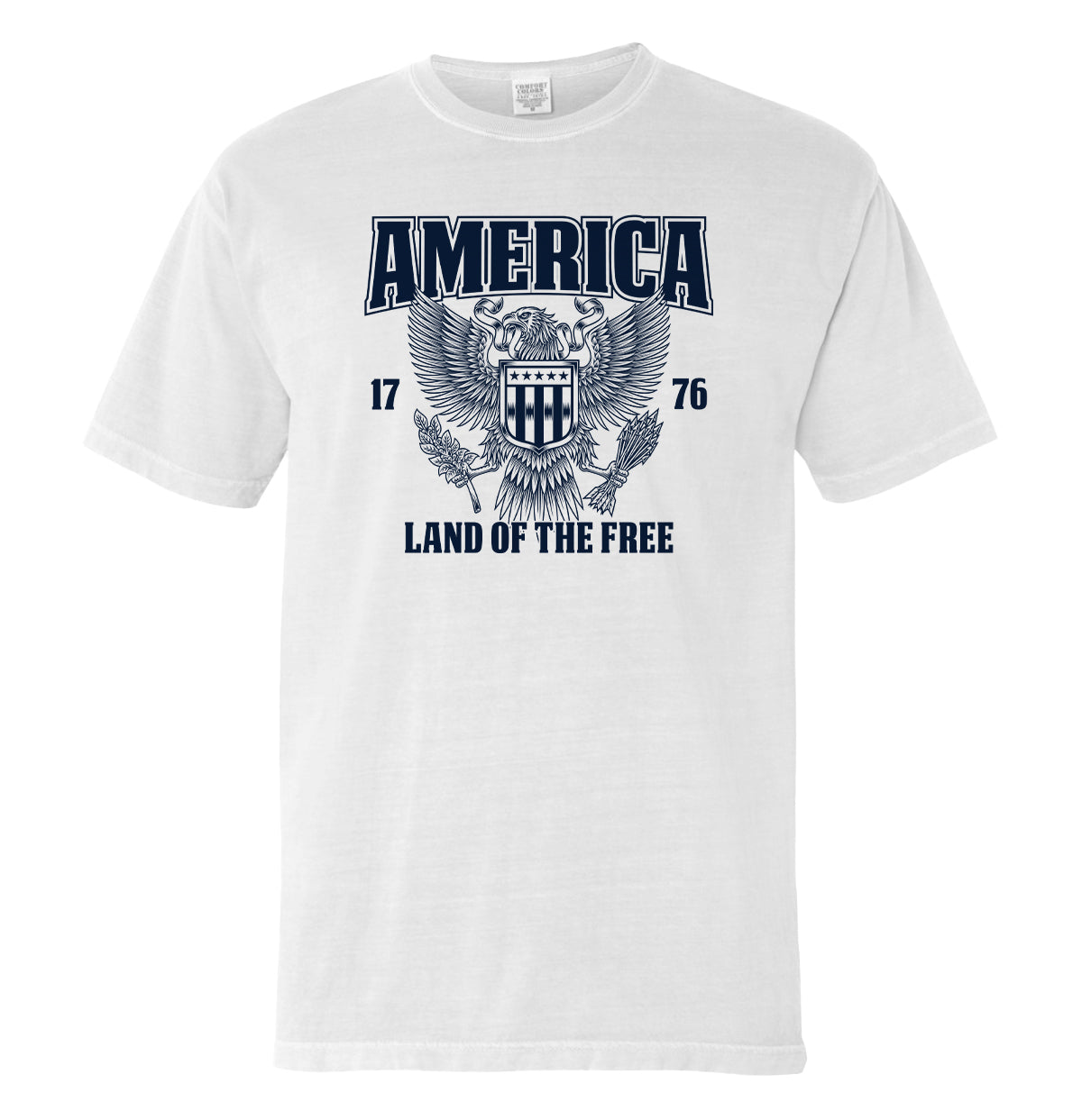 America Land Of The Free Shield Republic