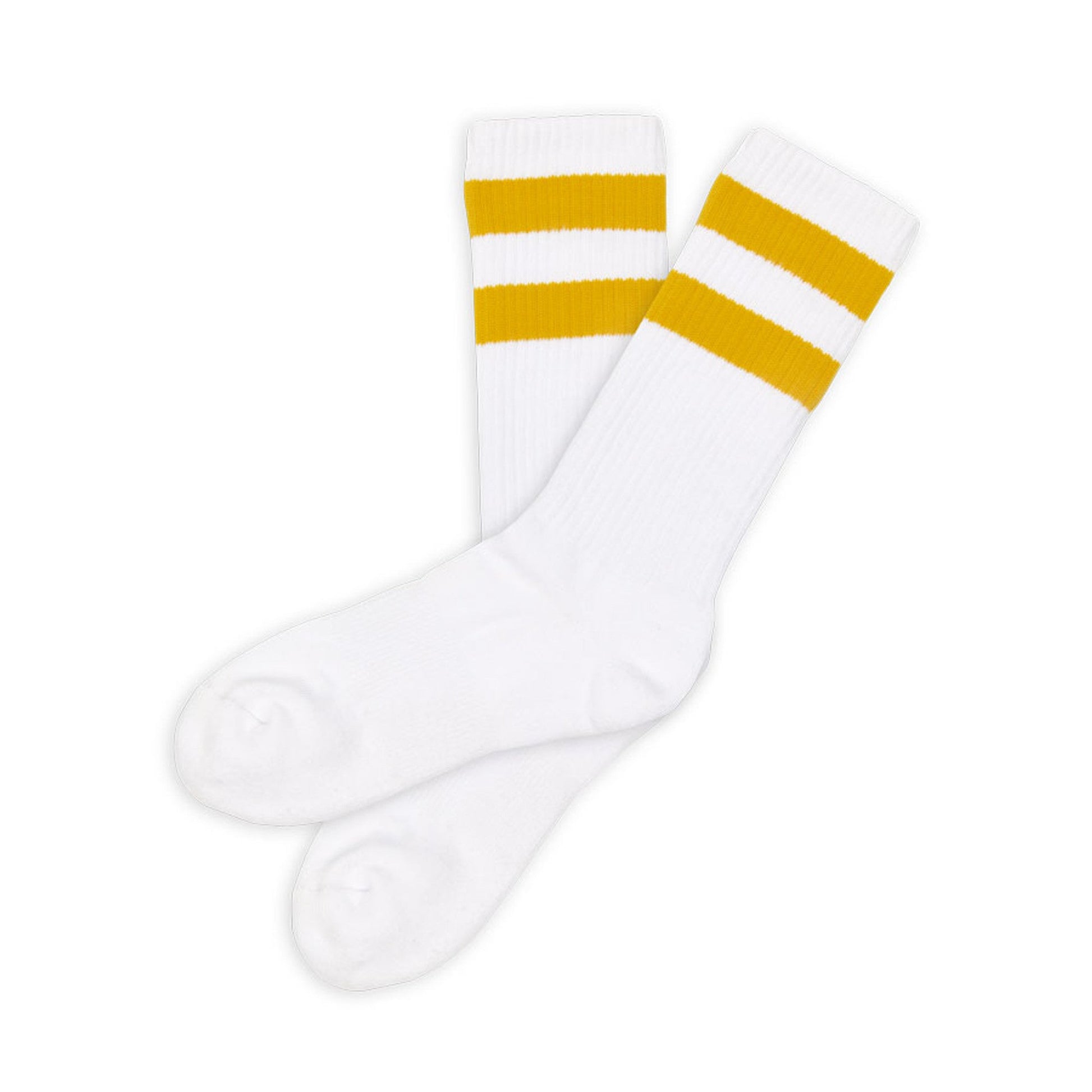 Gold Retro Casual Socks DeadSoxy