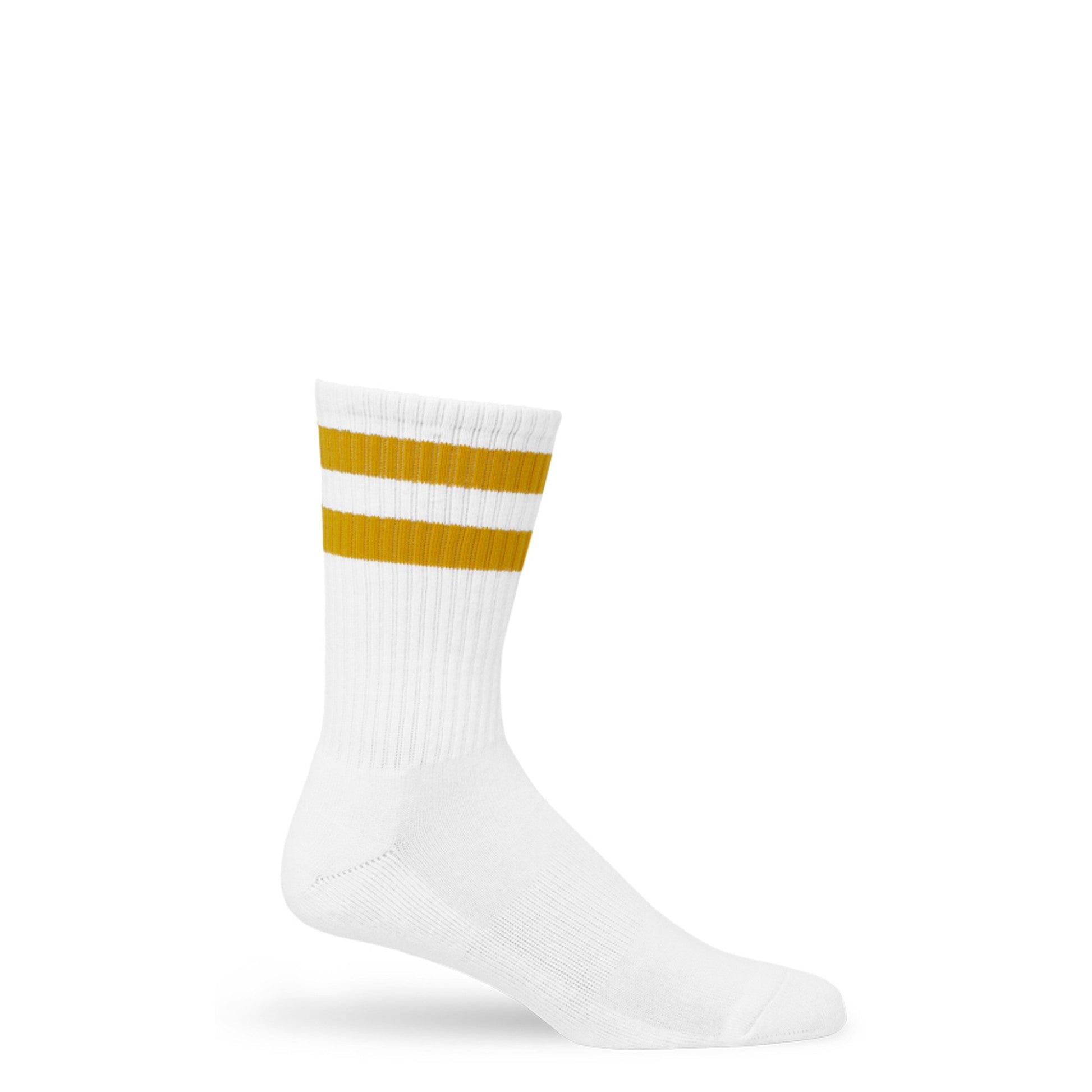 Gold Retro Casual Socks DeadSoxy