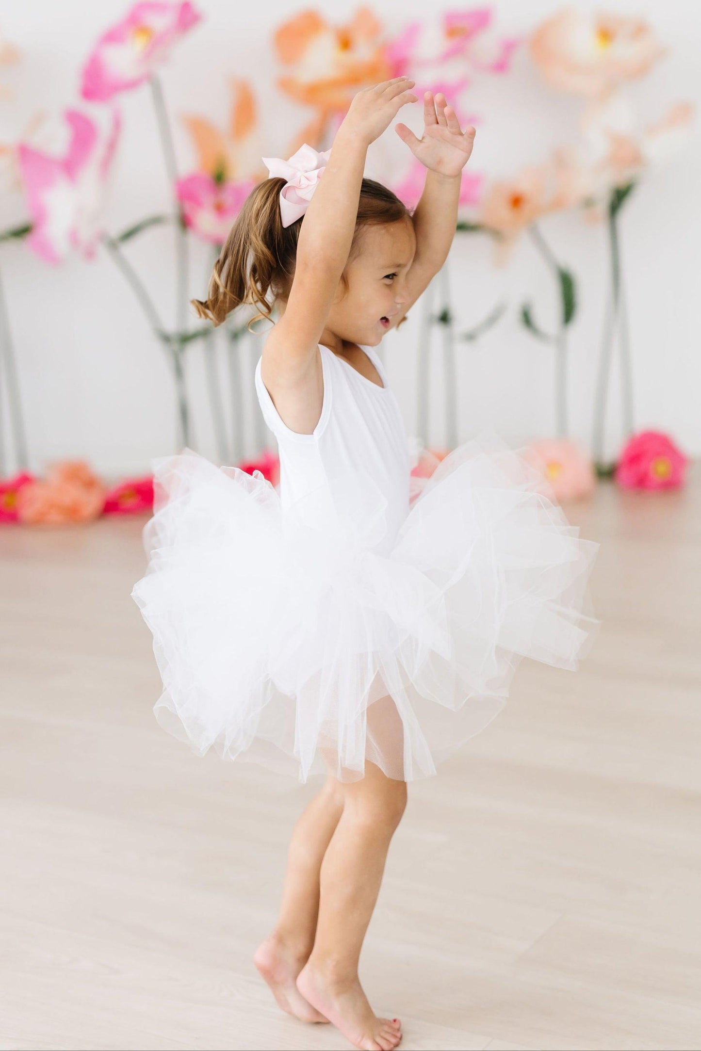 White Tank Tutu Leotard Mila & Rose ®