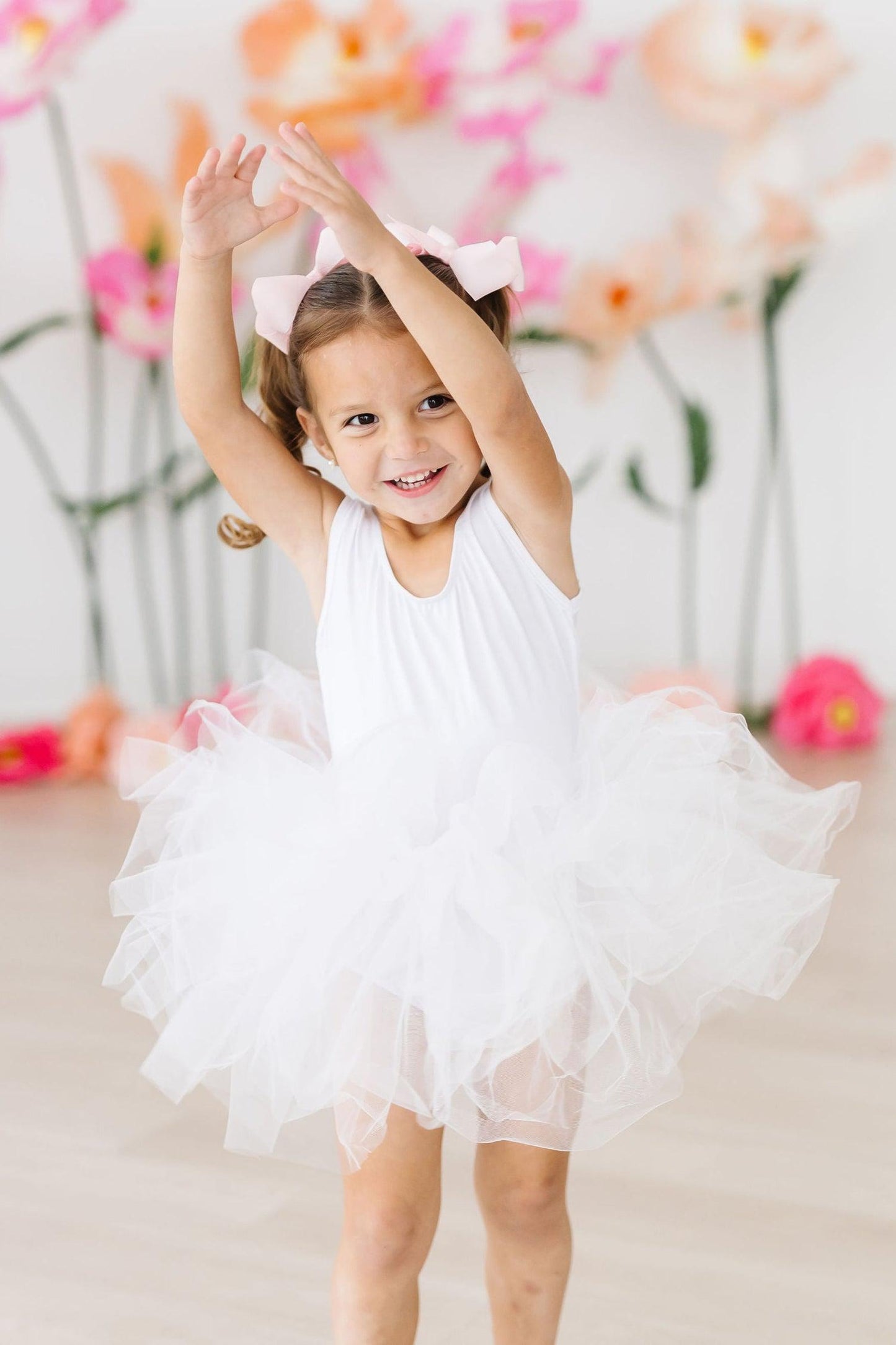 White Tank Tutu Leotard Mila & Rose ®