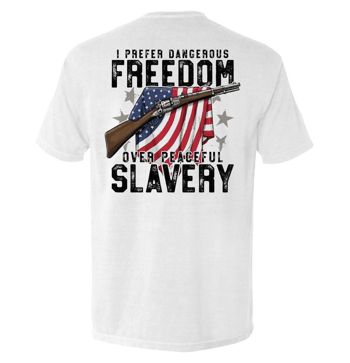 Dangerous Freedom Over Peaceful Slavery Shield Republic