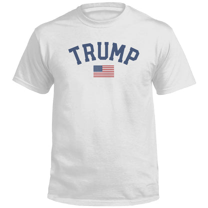 Trump American Flag 2024 (Front) Shield Republic