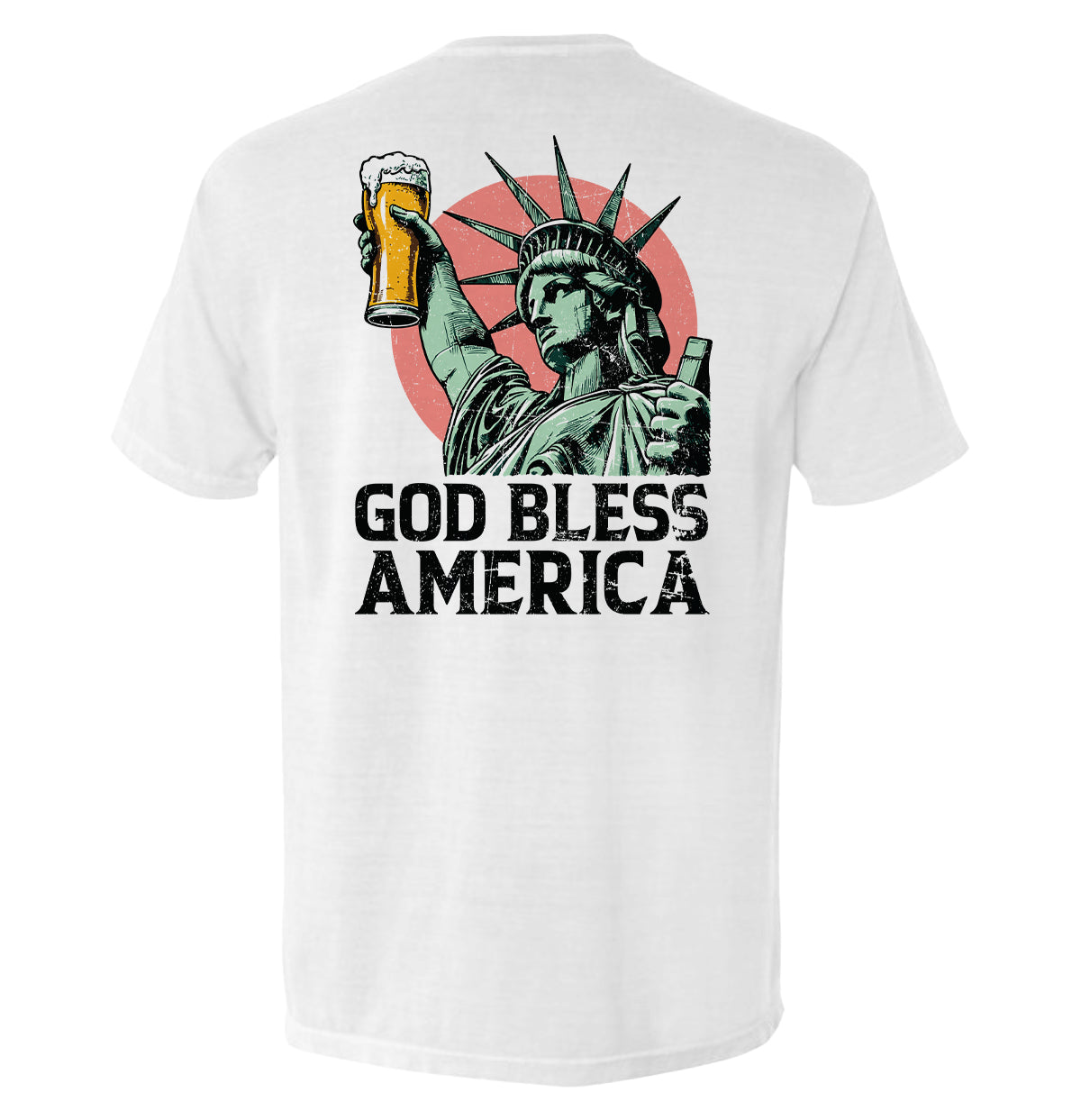 God Bless America Shield Republic