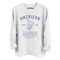 American Grown Raised To Be Free (Front) Shield Republic