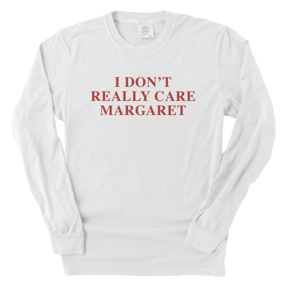 I Don't Really Care Margaret (Front Print) Shield Republic