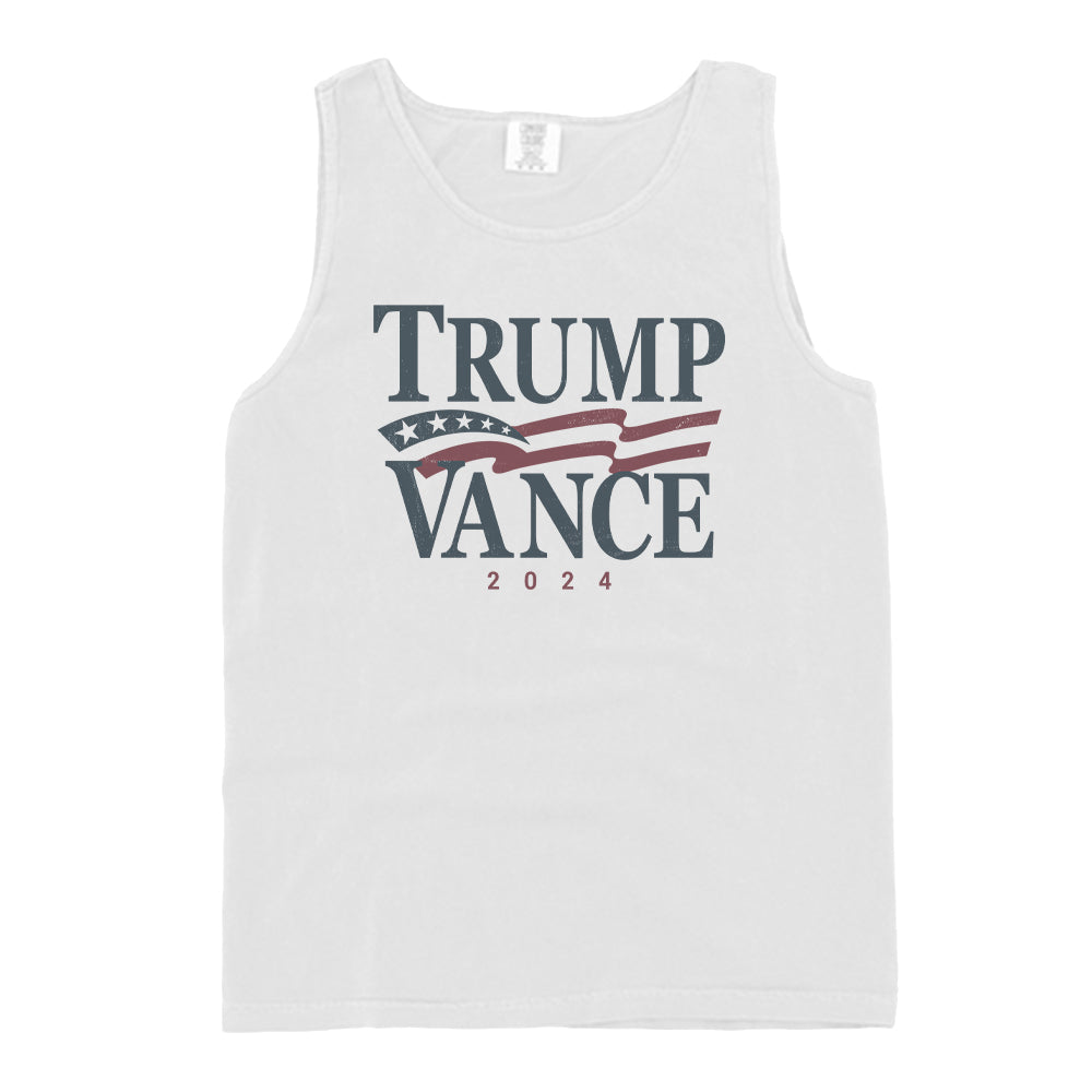 Trump Vance 2024 Vintage (Front) Shield Republic