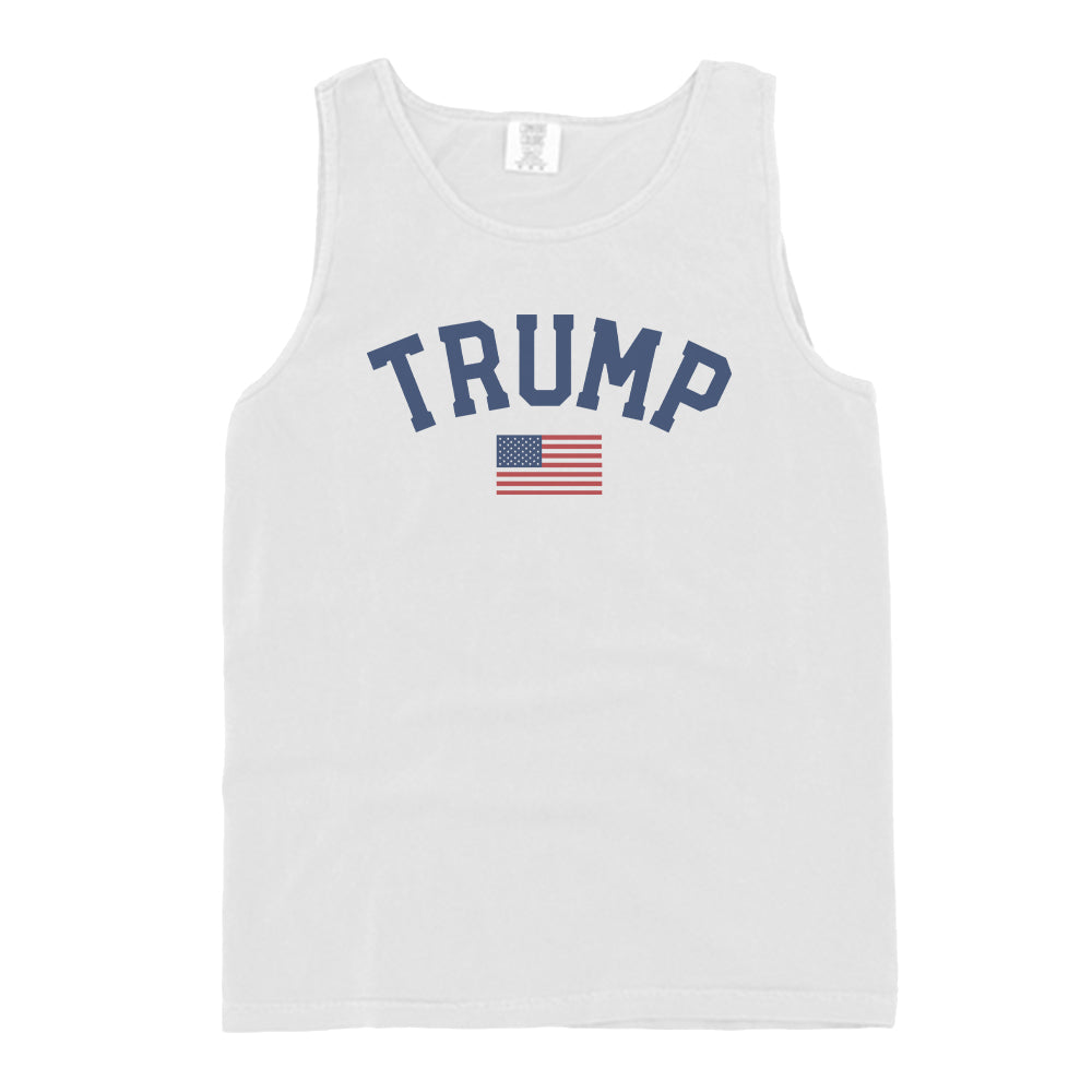 Trump American Flag 2024 (Front) Shield Republic