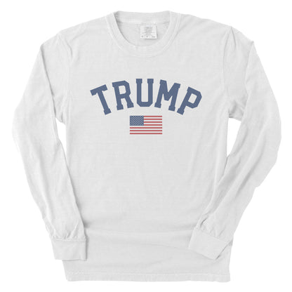 Trump American Flag 2024 (Front) Shield Republic