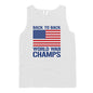 Back to Back World War Champs (Front) Shield Republic