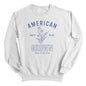 American Grown Raised To Be Free (Front) Shield Republic