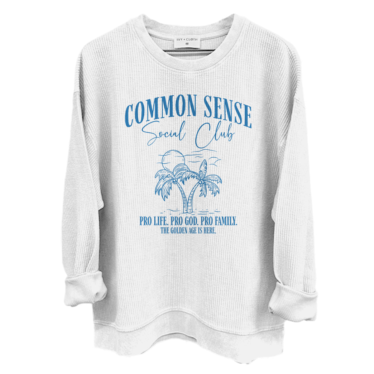 Common Sense Social Club (Front) Shield Republic